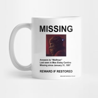 Missing Wolfman Mug